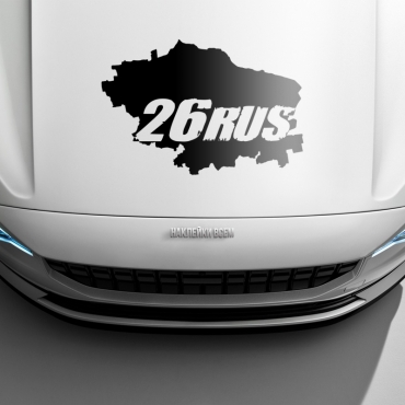 Наклейка 26 rus