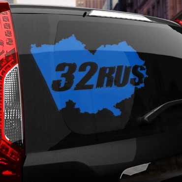 Наклейка 32 rus