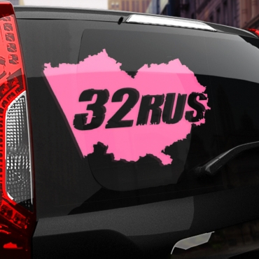 Наклейка 32 rus