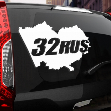 Наклейка 32 rus