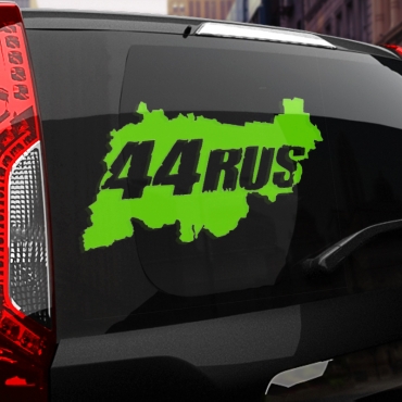 Наклейка 44 rus