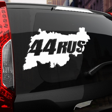 Наклейка 44 rus