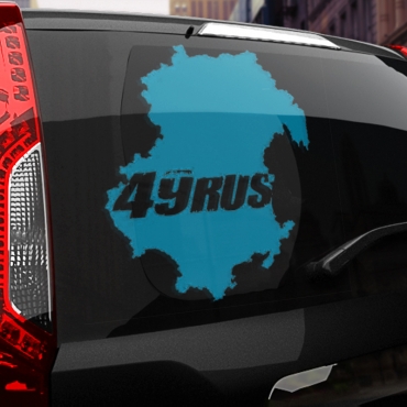 Наклейка 49 rus