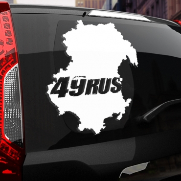 Наклейка 49 rus