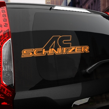 Наклейка AC Schnitzer без фона
