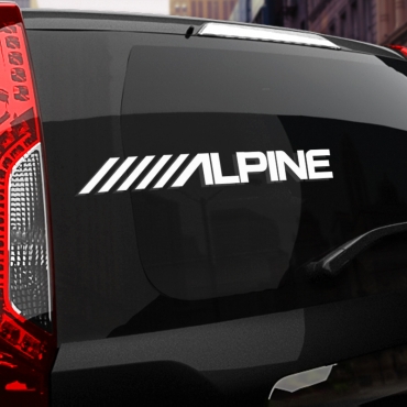 Наклейка ALPINE