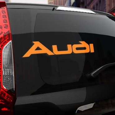 Наклейка AUDI эмблема