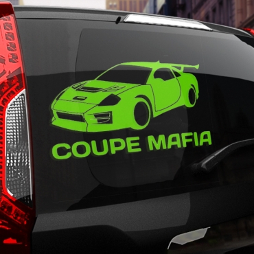 Наклейка COUPE МАФИЯ (TOYOTA)