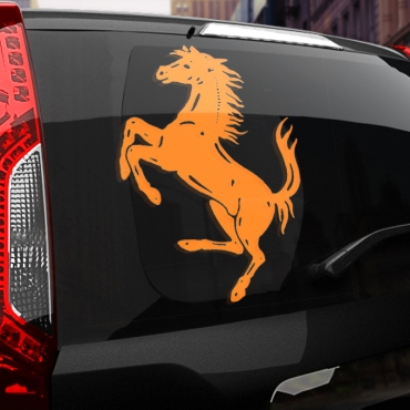 Наклейка Ferrari конь