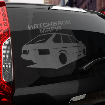 Наклейка HATCHBACK МАФИЯ (2109)