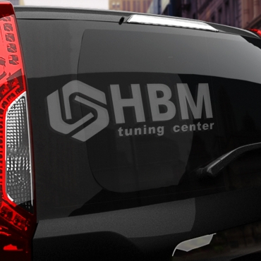 Наклейка HBM tuning center