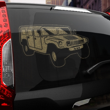 Наклейка Hummer