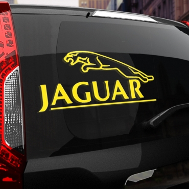 Наклейка Jaguar Логотип