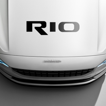 Наклейка KIA RIO