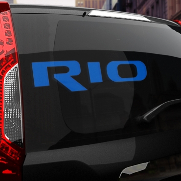 Наклейка KIA RIO