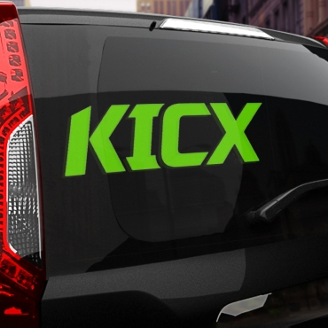 Наклейка KICX