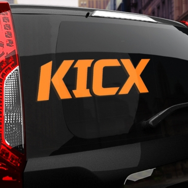 Наклейка KICX