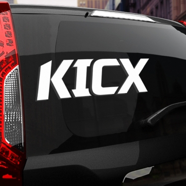 Наклейка KICX