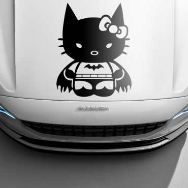 Наклейка KITTY BATMAN