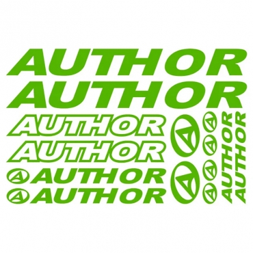 Наклейка Author комплект 30х20 см