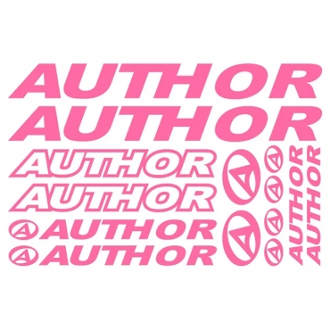 Наклейка Author комплект 30х20 см
