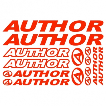 Наклейка Author комплект 30х20 см