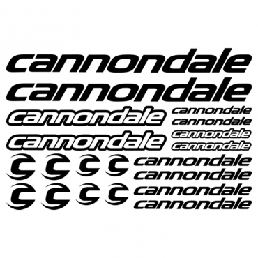Наклейка Cannondale комплект 30х20 см