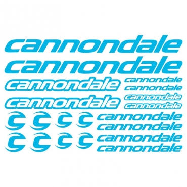 Наклейка Cannondale комплект 30х20 см