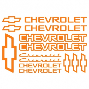 Наклейка Chevrolet набор