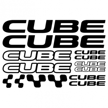 Наклейка CUBE комплект 30х20 см