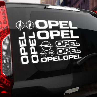 Наклейка Opel набор