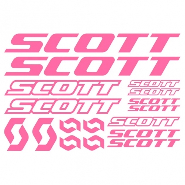 Наклейка SCOTT комплект 30х20 см