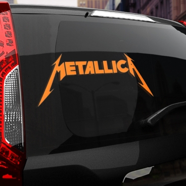 Наклейка Metallica logo