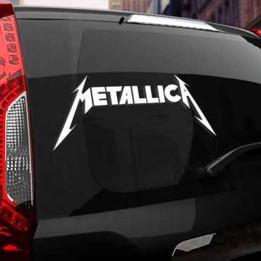 Наклейка Metallica logo