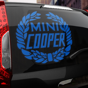 Наклейка Mini Cooper
