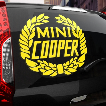 Наклейка Mini Cooper