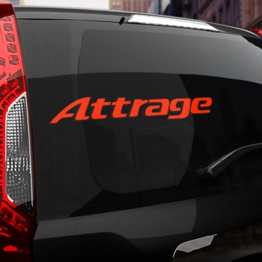 Наклейка Mitsubishi Attrage