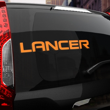 Наклейка Mitsubishi Lancer