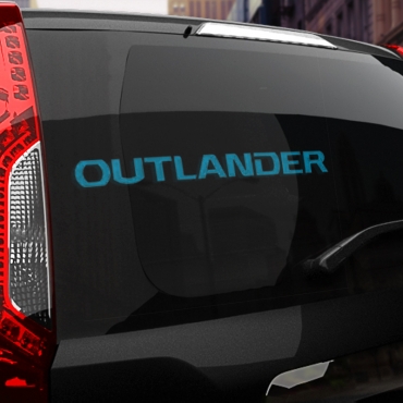 Наклейка Mitsubishi Outlander