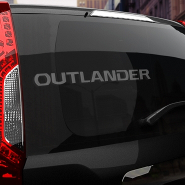 Наклейка Mitsubishi Outlander