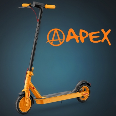 Наклейка APEX на трюковой самокат