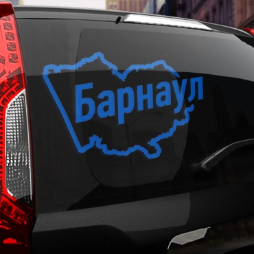 Наклейка Барнаул