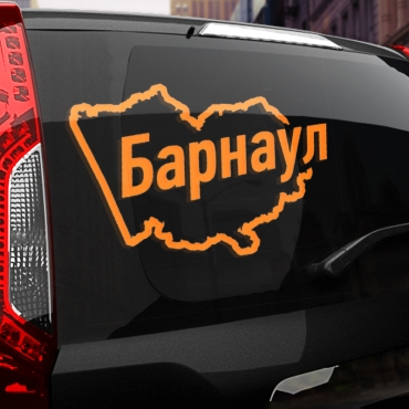 Наклейка Барнаул