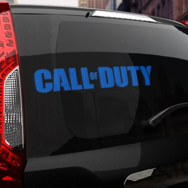 Наклейка CALL of DUTY