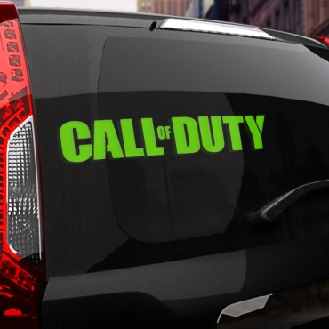 Наклейка CALL of DUTY