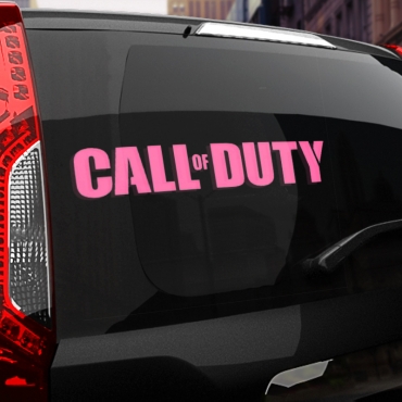 Наклейка CALL of DUTY