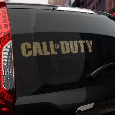 Наклейка CALL of DUTY