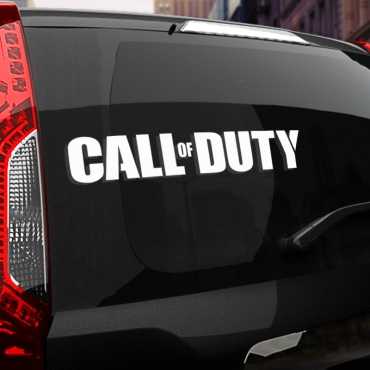 Наклейка CALL of DUTY