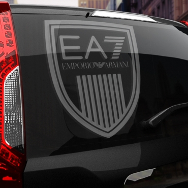 Наклейка EA7 Shield