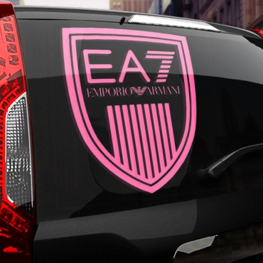 Наклейка EA7 Shield